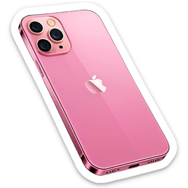Pink iphone 12 pro max sticker
