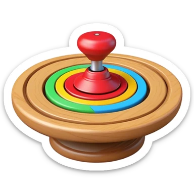 Es el juego de Spinning Top sticker