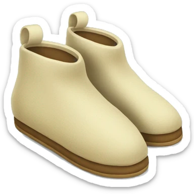 Pantuflas sticker