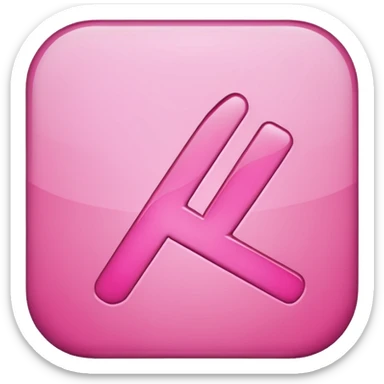 check mark pink sticker