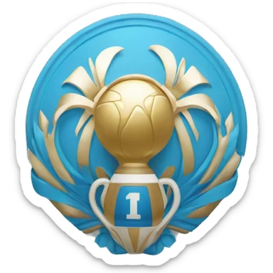 Logo de l’Olympique de Marseille 2024 sticker