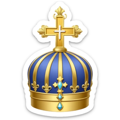 Make me a archbishop mitre I want a catholice mitre sticker