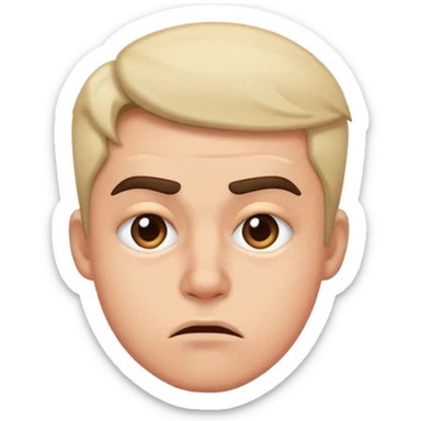 side eye stank face sticker