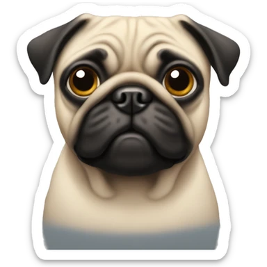 Pug sticker