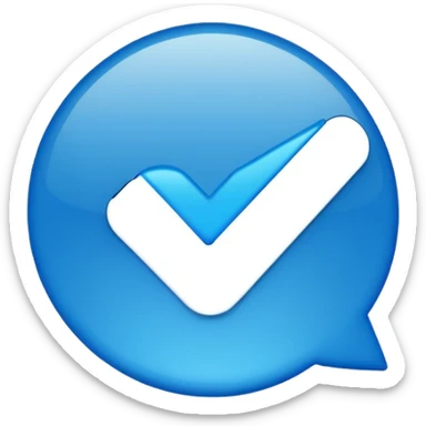 Instagram Blue Tik sticker