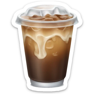 iced coffee sticker