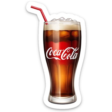 Vaso de coca sticker