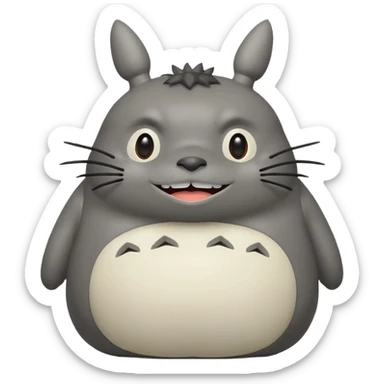 Totoro sticker