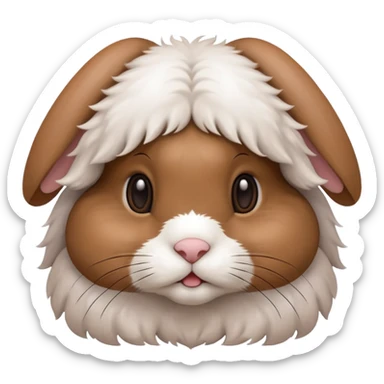Lop bunny sticker