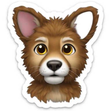 tony blair as a furry sticker