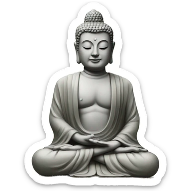 lord buddha sticker