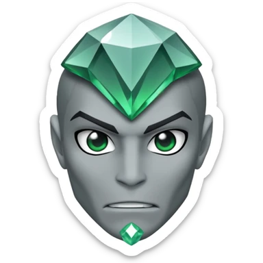 ben 10 daimond head sticker