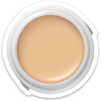 Concealer tub for make up only Concealer nothing to eyes  sticker