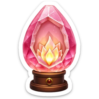 Salt lamp sticker