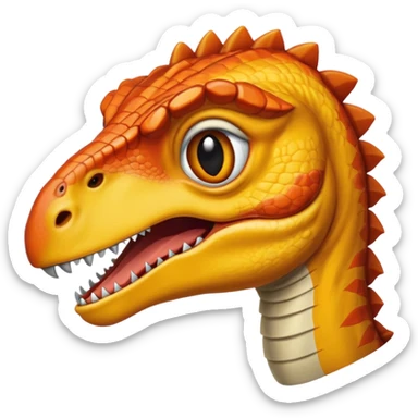 Velociraptor sticker