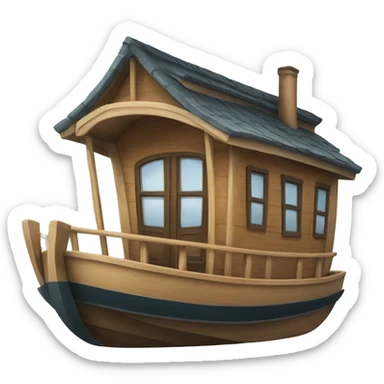 Houseboat sticker