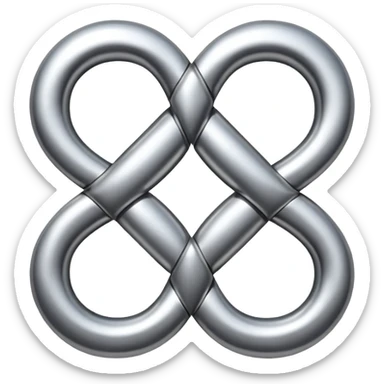 Infinity symbol  sticker