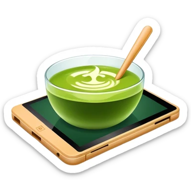 kindle na cor verde matcha sem capinha sticker
