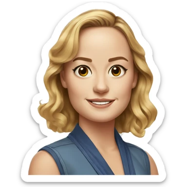 brie larson sticker