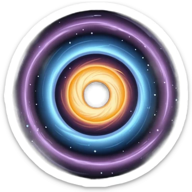 black hole sticker