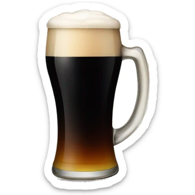 Pint of Guiness sticker