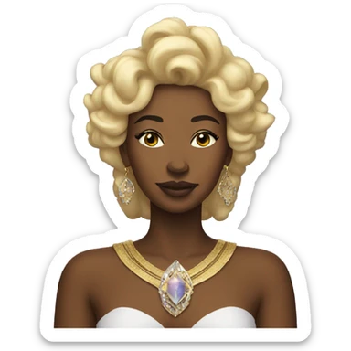 Astrology queen sticker