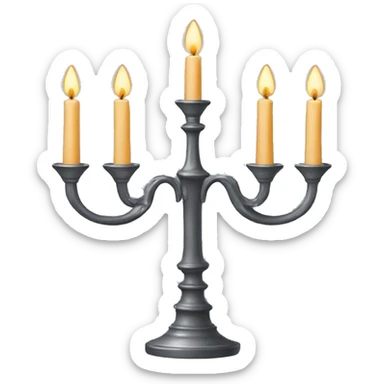 candelabra sticker