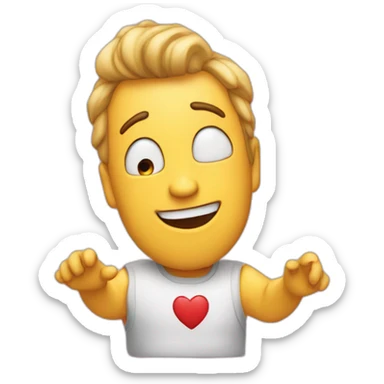 Mains qui fait un coeur sticker