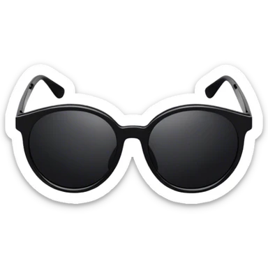 Chic sunglasses sticker