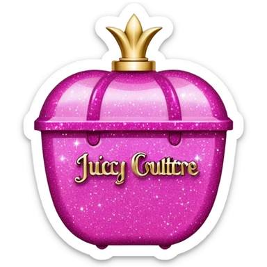 Juicy couture logo sticker
