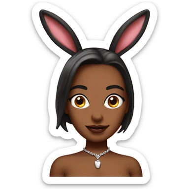 Playboy bunny NO NSFW sticker