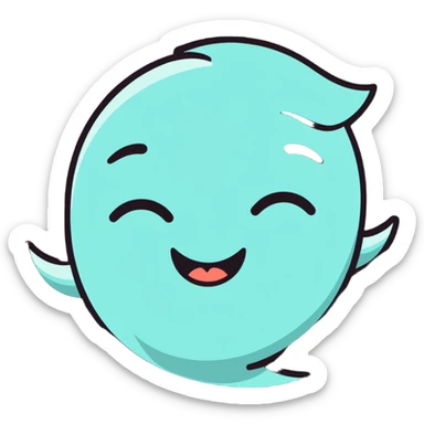 Me with a wink sticker