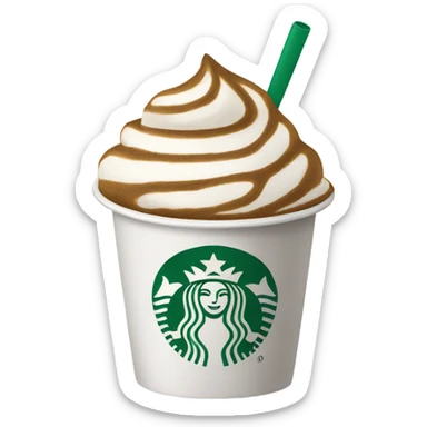 Cup of coffee de satarbuks sticker