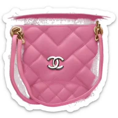 Chanel purse sticker