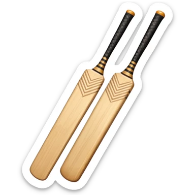 Cricket bat sticker
