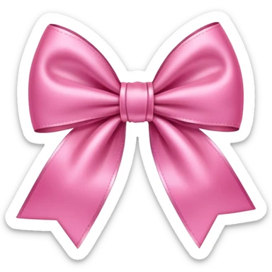 Cute bow  sticker