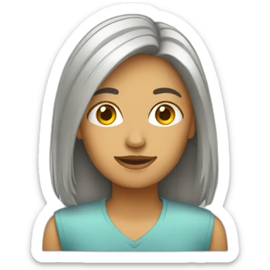 out-of-office-female sticker