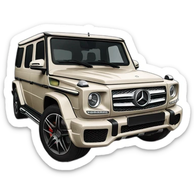 Mercedes G classe black sticker