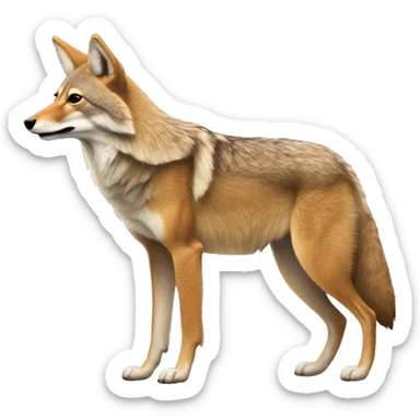 Coyote sticker