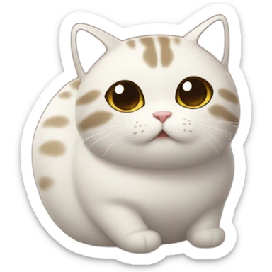 mochi cat sticker