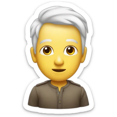 Mains en l’air de façon innocente sticker