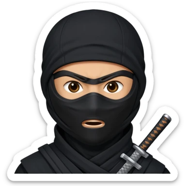🥷 write Ninja fix in front of this emoji sticker
