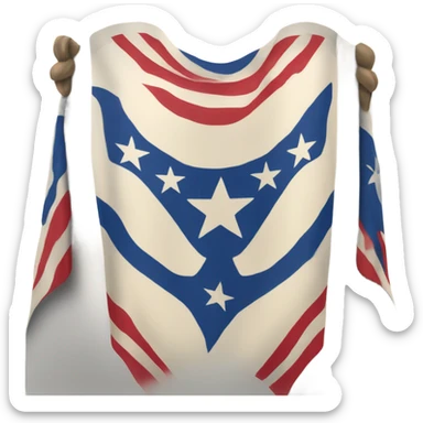 Confederacy of independent systems flag sticker