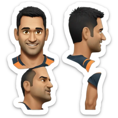 MS dhoni sticker