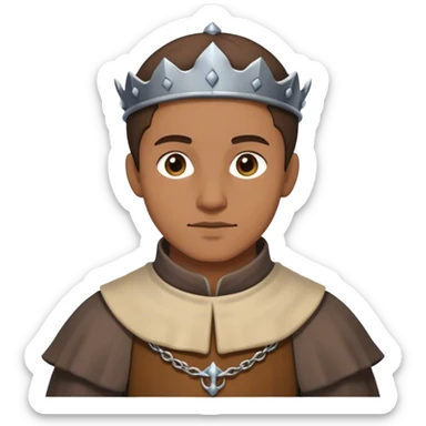 servant slave medieval sticker