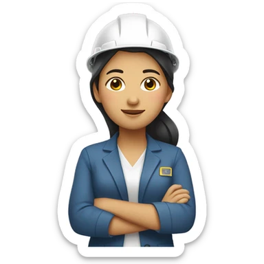 Civil Engineer Filipina sticker