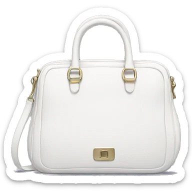 white coach bag sticker