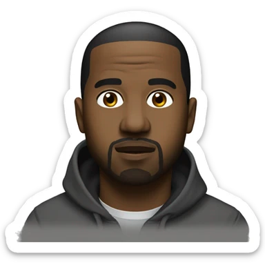 skibidi kanye west sticker