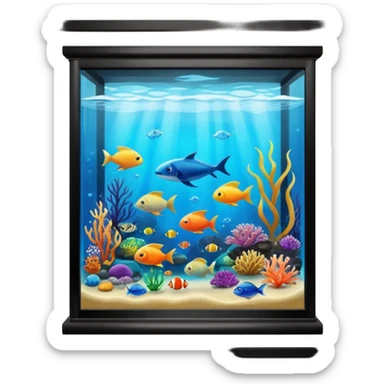 an aquarium museum sea life sticker