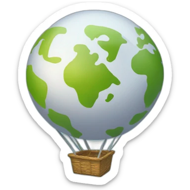 globo aerostatico sticker